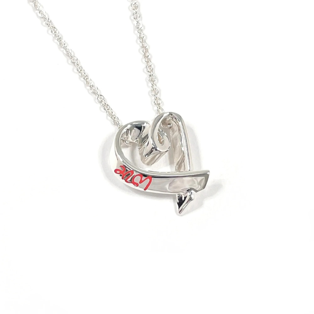 TIFFANY & CO. Silver Love Necklace